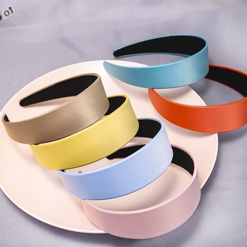 

selling hot Net red Japan and South Korea candy color wide band hair accessories simple face washing headdress c882