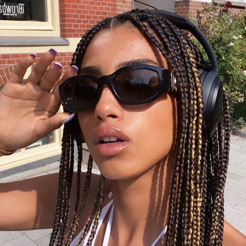 

Sunglasses Designer Square Women 2021 Fashion Ladies Rectangle Candy Sun Glasses For Female UV400