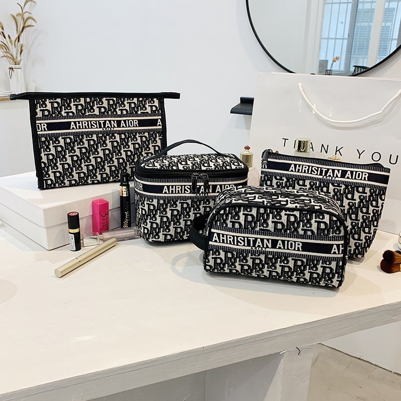 

D home net red same style star live broadcast explosive make-up set combination storage business trip travel bag