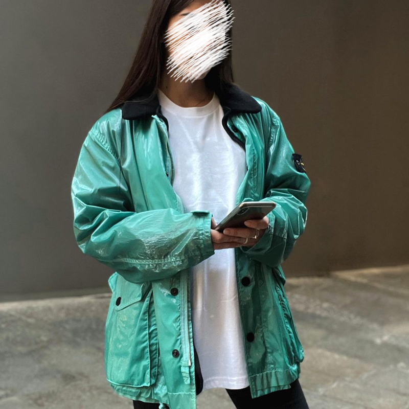 

21FW Autumn Winter USA Europe Green Print Tee Skateboard Men New York t shirt Women Street fashion cotton Tshirt, White