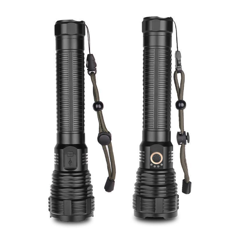 

XHP70 LED USB Rechargeable Zoomable Torch Lamp for Outdoor Camping