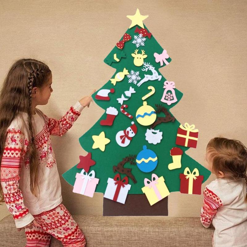 

Christmas Decorations Eye-catching Tree Decoration Fine Workmanship Creative Functional Child Felt