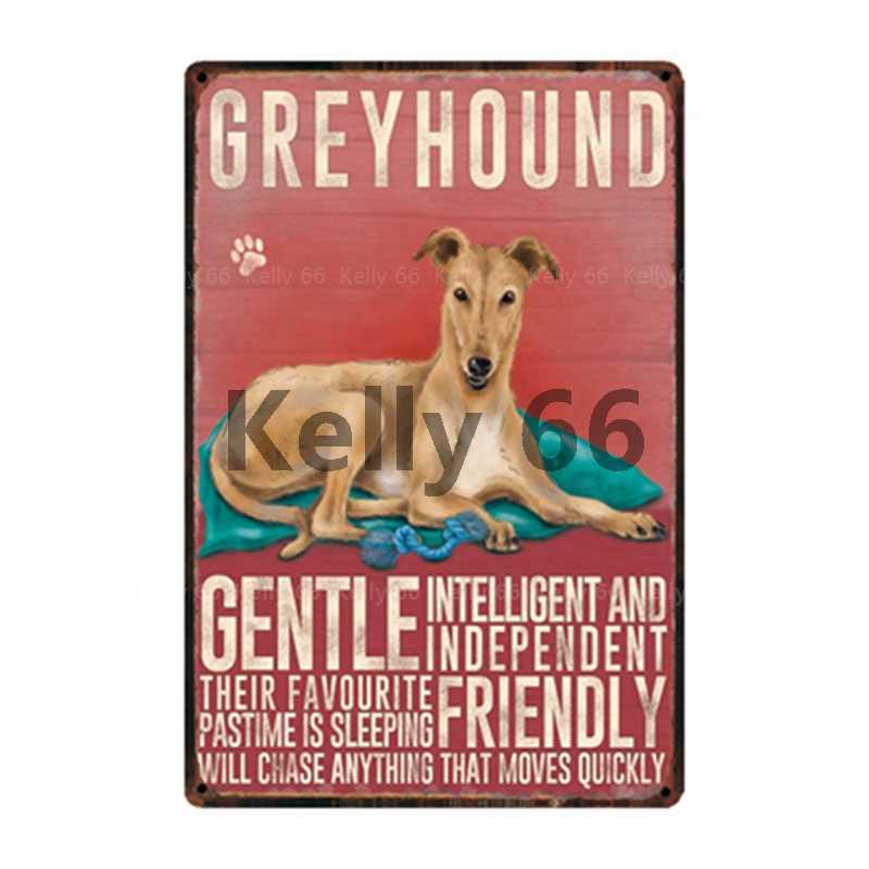 

Warning Dog Rules Parking For Italian Greyhound Only Metal Sign Home Decor Bar Wall Art Painting 20*30 CM Size DG-19