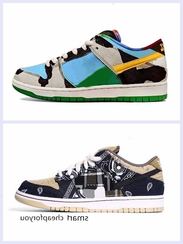 

Chunky dunky SB Low Dunk Authentic Running Shoes Man travis scott Parachute Beige Petra Brown Designers Sports Sneakers