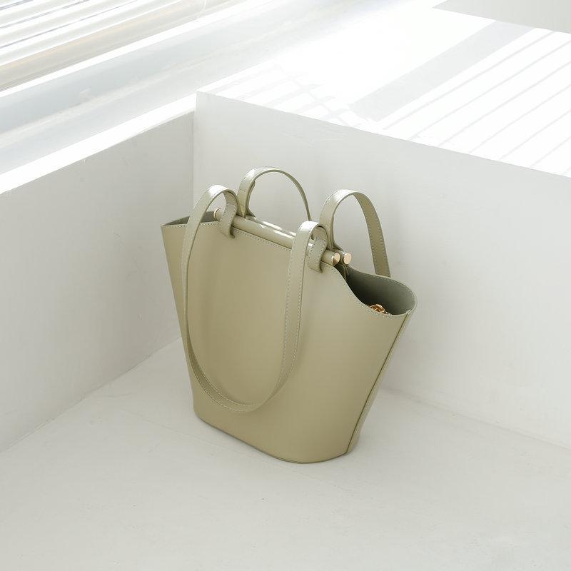 

Evening Bags 2021 Design Leather Ladies Bucket Bag Exquisite Tote Fashion Shoulder For Women, Black