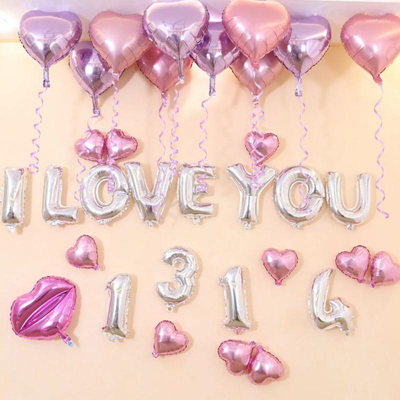

Party Decoration 1pc Multi Rose Gold Heart Foil Balloons Helium Balloon Birthday Decorations Kids Adult Wedding Valentine's Day Ballons