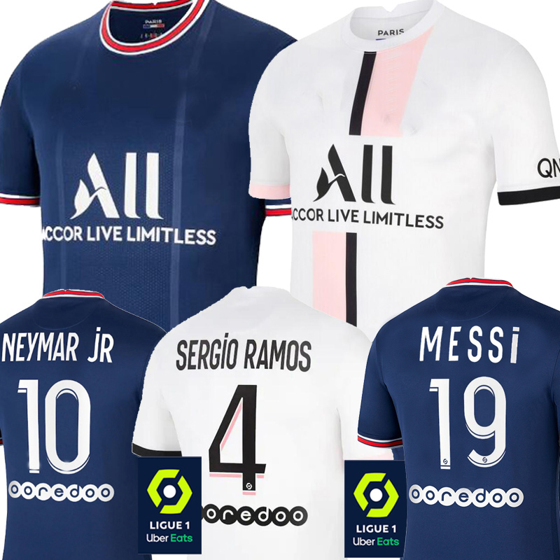 

2021 PSG MESSI SERGIO RAMOS Soccer Jerseys WIJNALDUM Paris Saint Germain NEYMAR JR MBAPPE HAKIMI football shirt MARQUINHOS VERRATTI Men kids, Black;yellow