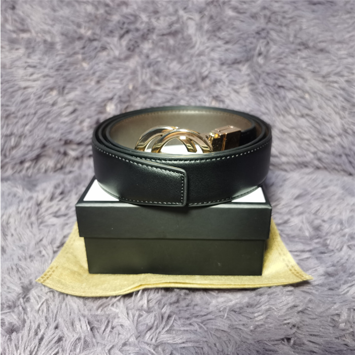 

2021 women men designers belts mens womens high quality genuine leather black color fashion belt cinturones de diseño mujeres width 3.4cm with box
