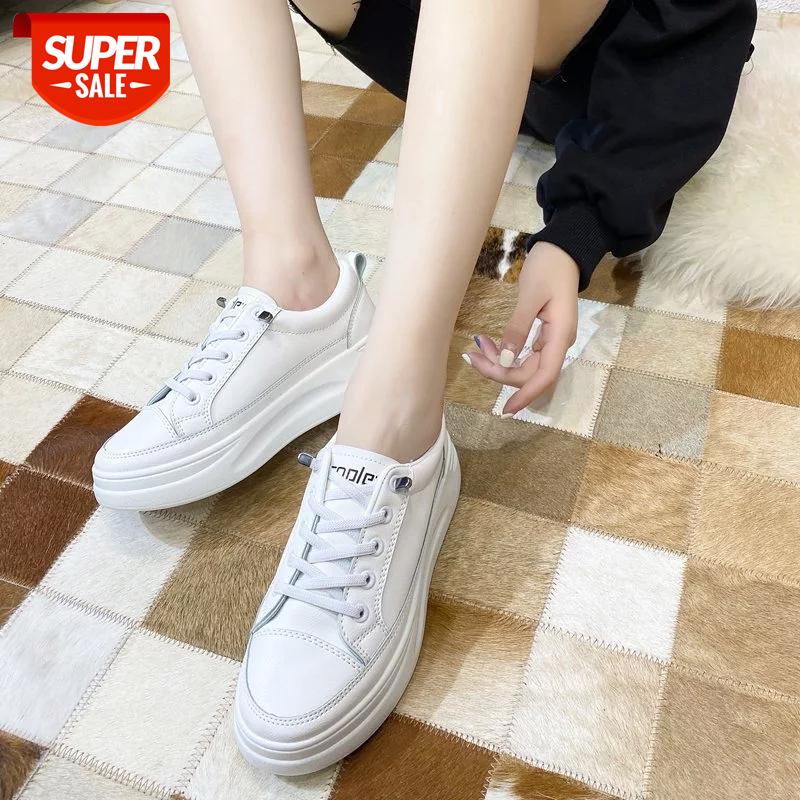 

2021 Fashion Spring Autumn Shoes Small White Women Chunky Sneakers Tenis Feminino Zapatos De Mujer Platform Women Casual Shoes #Ze2C
