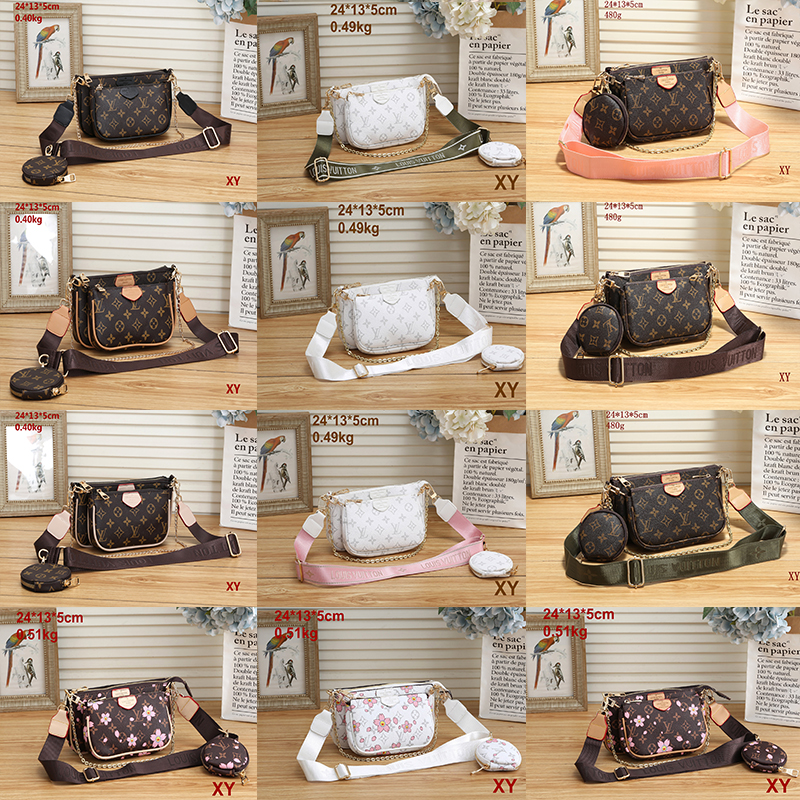 

2021 Excellent Quality Style Fashion Women Luxury Lady PU Leather Handbags Brand Bags Purse Shoulder M Tote Bag Female, Packing box