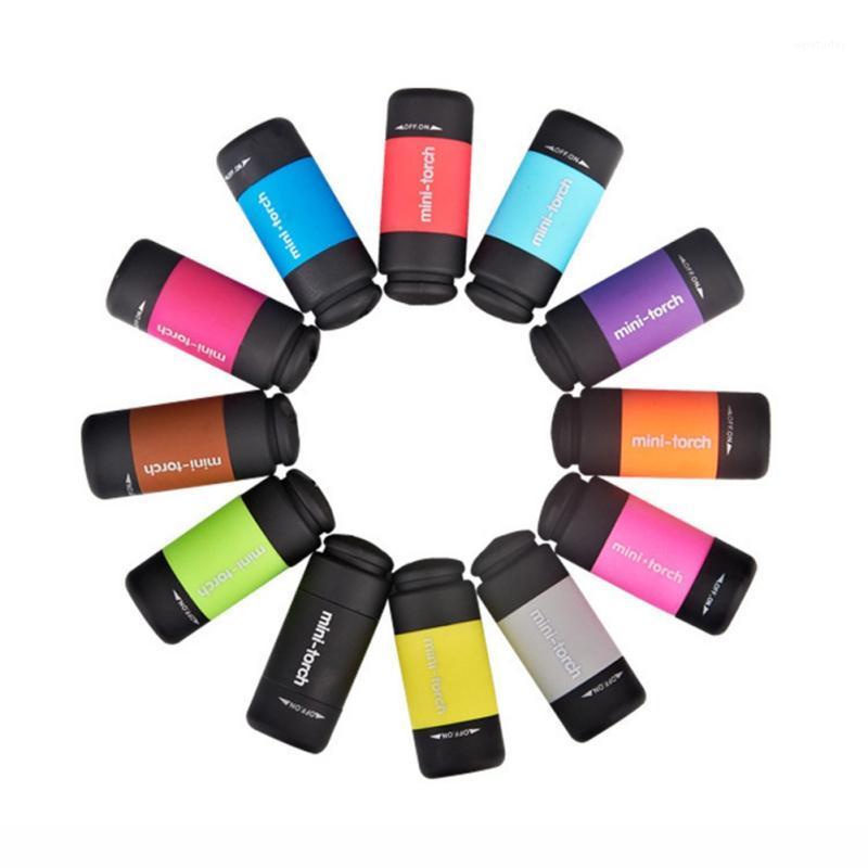 

Party Decoration Portable Lighting USB Charging Key Chain LED Strong Lights Waterproof Mini Light