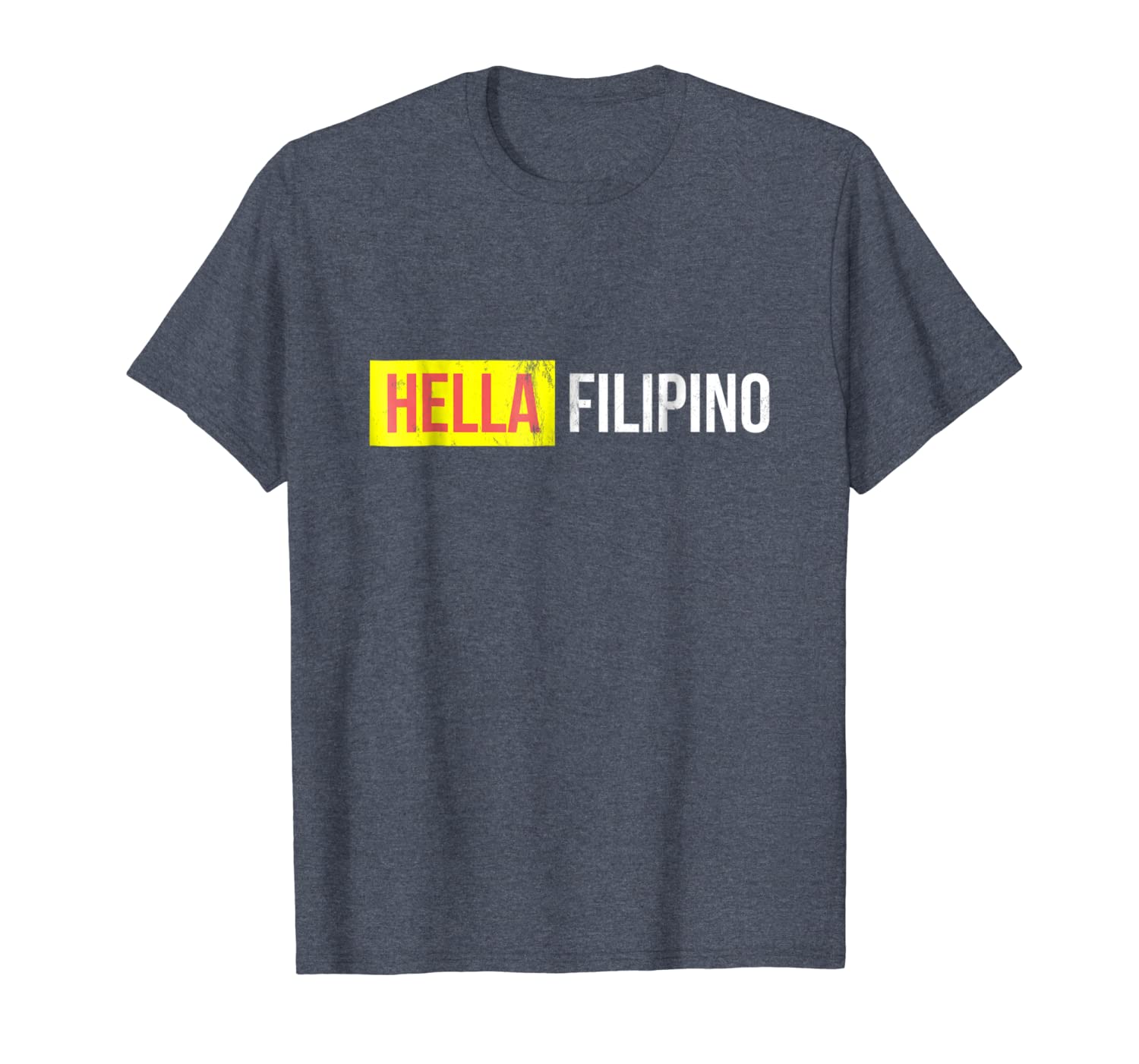 

hella filipino philippines adobo roots family pinoy t-shirt, White;black