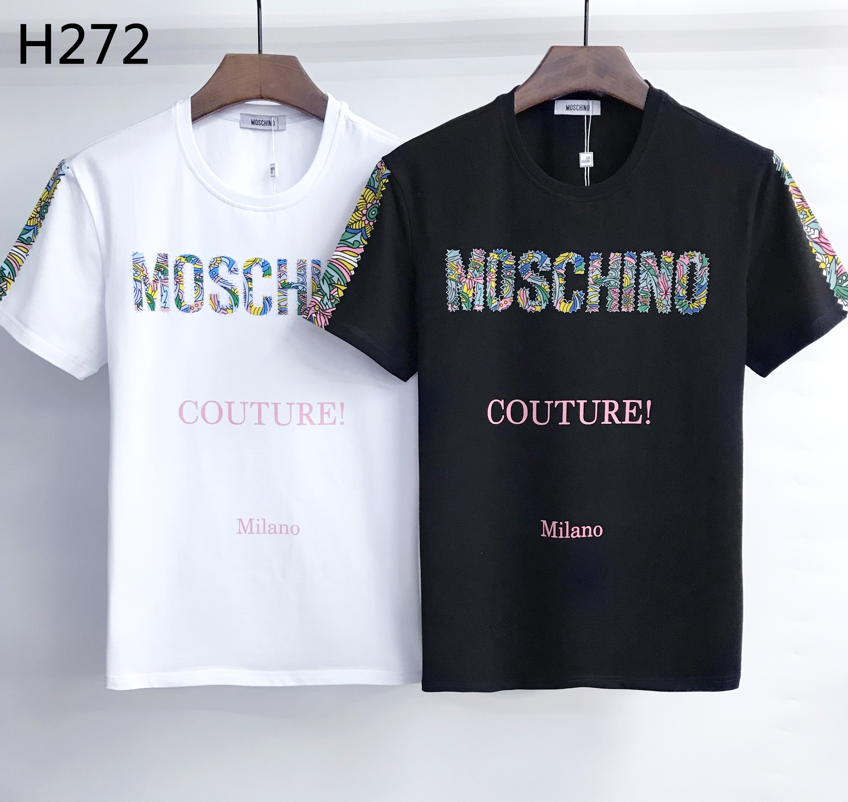 

G847 Fashion Mens Pattern Print T Shirts Black Fashion Men Women High Quality Short Sleeve Tees m-xxxl 158, White