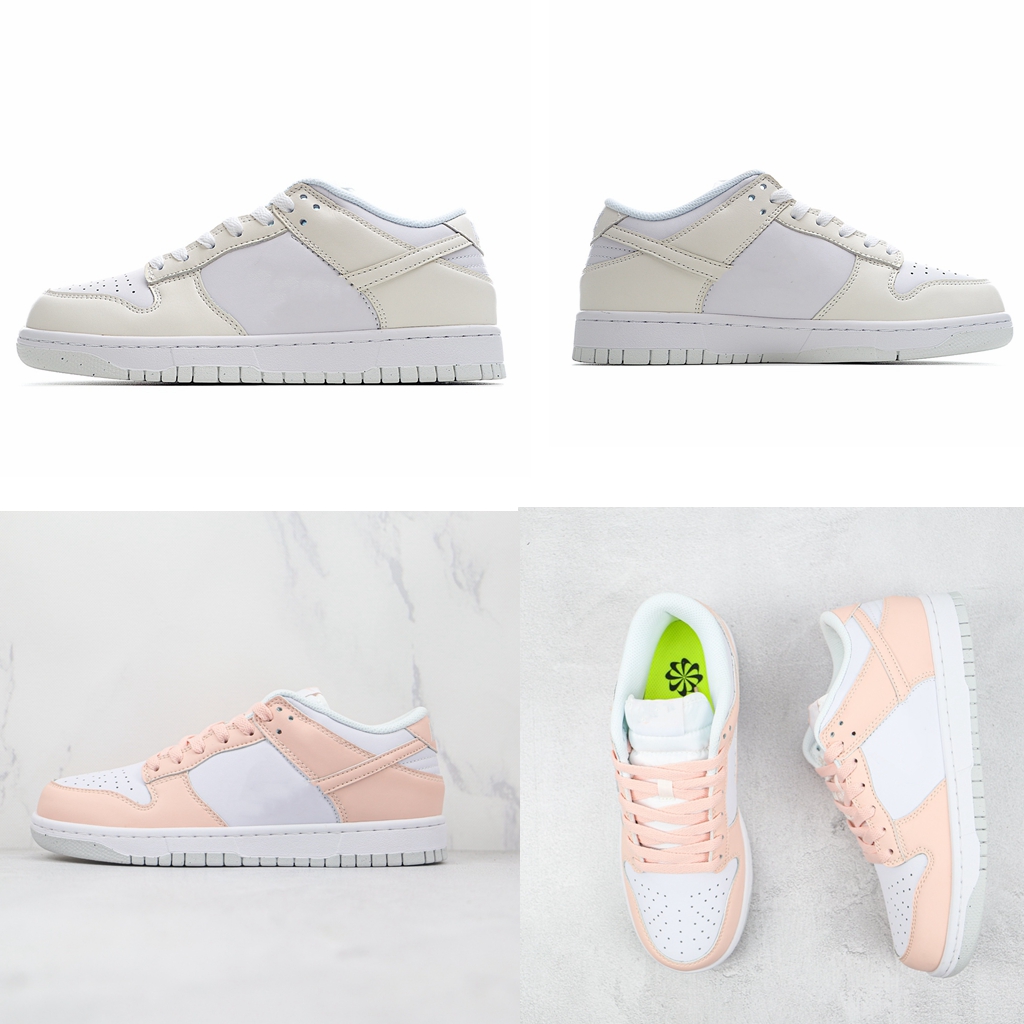 

Environmentally Friendly Low Move To Zero Skateboard Shoes Soft Pink Cream White Next Nature Casual Sneakers DD1873, Customize