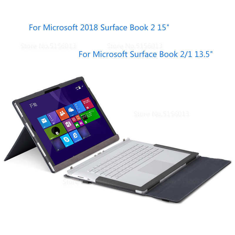 

Stand Protective Cover For Microsoft Surface Book 3 15" Multi-use Design Tablet Laptop Sleeve Case For Book 3 2 1 13.5 Gift 211018
