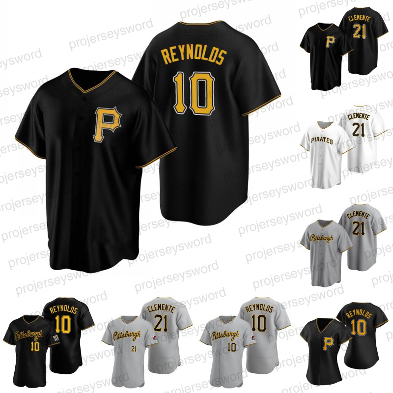 

Pirates Bryan Reynolds Jersey Pittsburgh Corey Dickerson John Nogowski Roberto Clemente Ben Gamel Michael Perez Jacob Stallings Kyle Keller Chad Kuhl Anderson, Youth grey s-xl