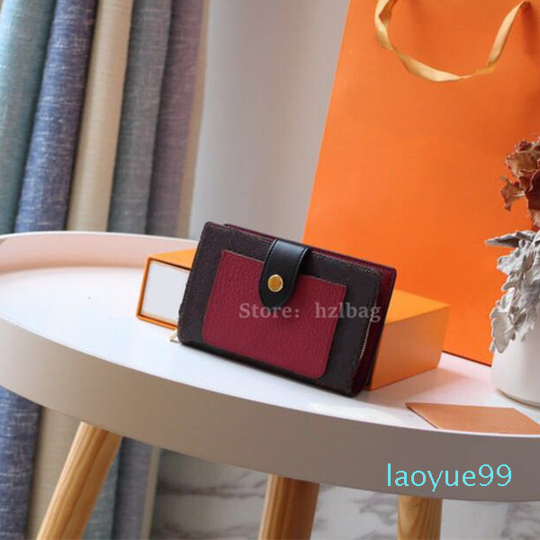 

Designer- Wallet Fuchsia Pink Marmont Bag Coated Canvas Press-Stud Closure Flat Pocket Purse Card Holders Coin Purse Key Wallets, Color 02