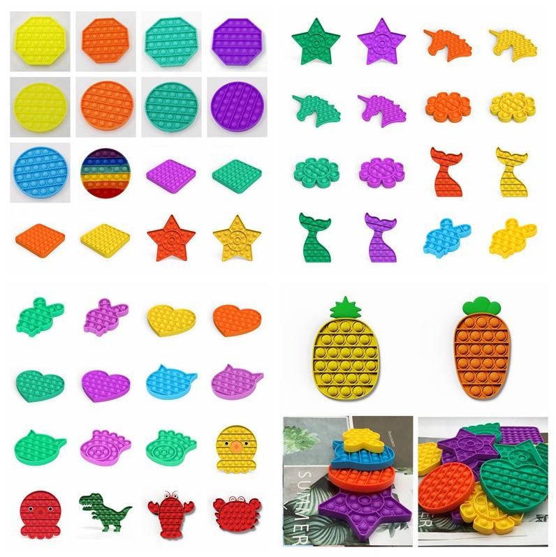 

dhl push bubble fidget toys autism special needs stress reliever helps relieve stress and increase focus soft squeeze toy