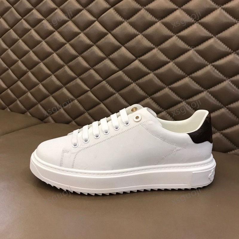 

New fashion product explosion sneakers men's luxury casual shoes design printed shoes canvas leather shoes with Box