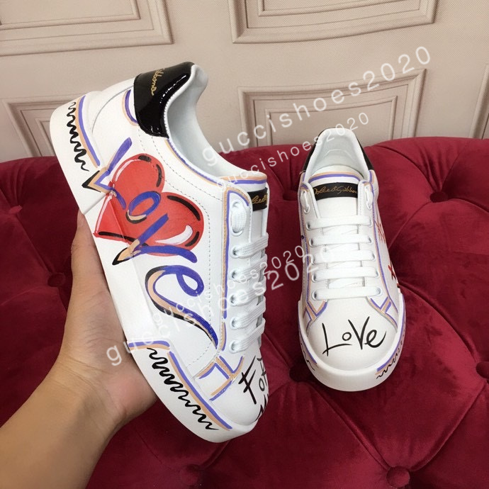 

Designer Lady Leather Fashion Womens Sneaker Shoes Lace-up Letters Woman Men Platform New Large Casual Luxury size35-45, 09