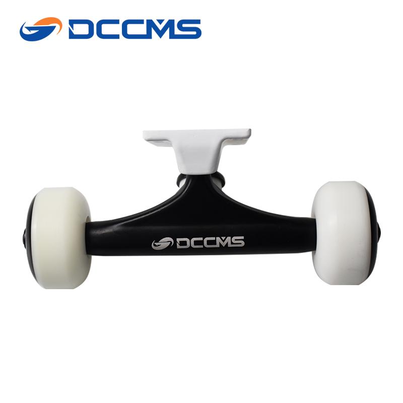 

5 inch Alloy Skateboard Bracket Holder Kit Skateboard Wheels Bracket Set Longboard Trucks Skate Board Stand With Wheels Bearing