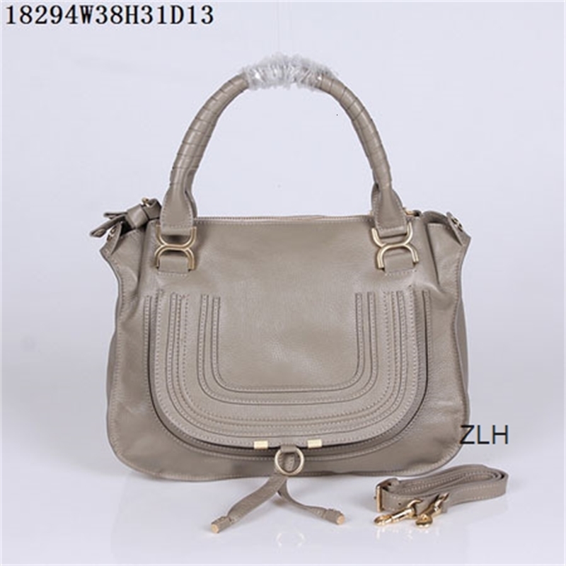 

Calfskin Casual Soft Women 38cm Medium Leather Shoulder Bags Light Multi-functional Double Handles