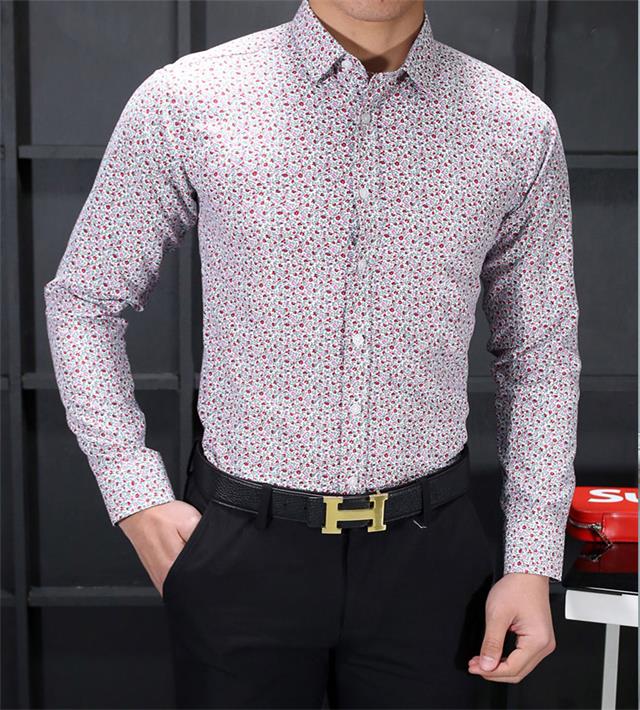 

2021 luxury designer men's suit fashion casual shirt brand spring and autumn slim the most fashionable clothing #49, White;black