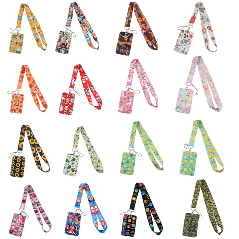 

Keychains HJ154 Multiple Themes Lanyard For Keys Mobile Phone Hang Rope Keycord USB ID Card Badge Holder Keychain DIY Lanyards Friend