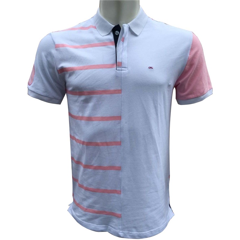 

mens classic striped polos park short sleeve poloshirt men french brand casual embroidery eden social cotton tops plus 3xl, Blue