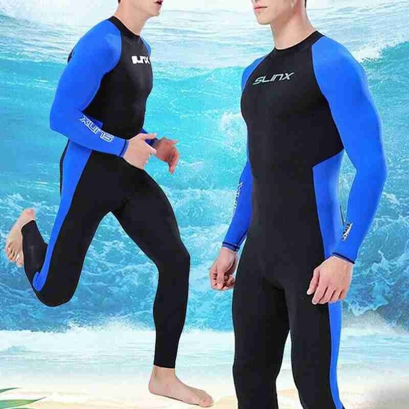 

S M L XL XXL XXXL Wetsuit Sunblock Neoprene Wetsuit 3mm Men Neoprene Long Sleeves Dive Suit For Scuba Diving Surfing Swimming L0312