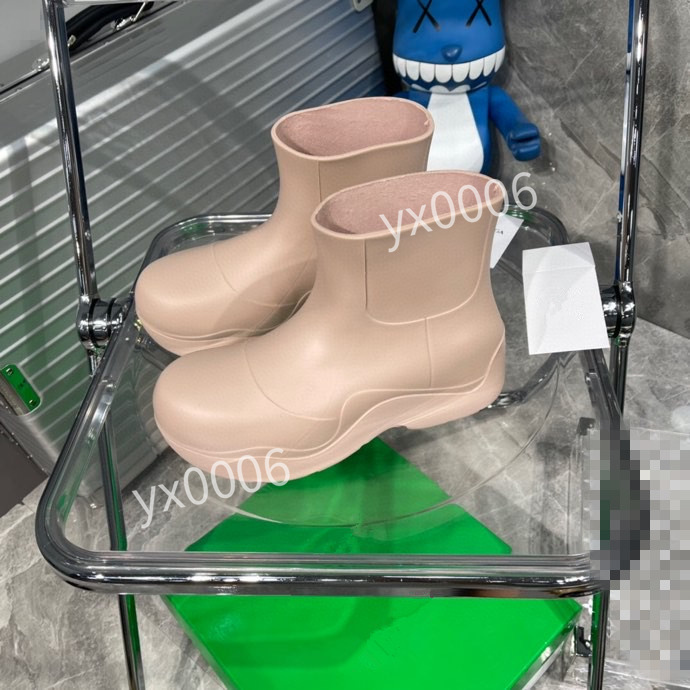 

2021 Autumn Winter Womens Designer Boots For 35-40 Women's Slip-On Round Toe Ankle Boats Woman And Men Buckle Motorcycle Luxurious Ladies Brand yx211016, 05