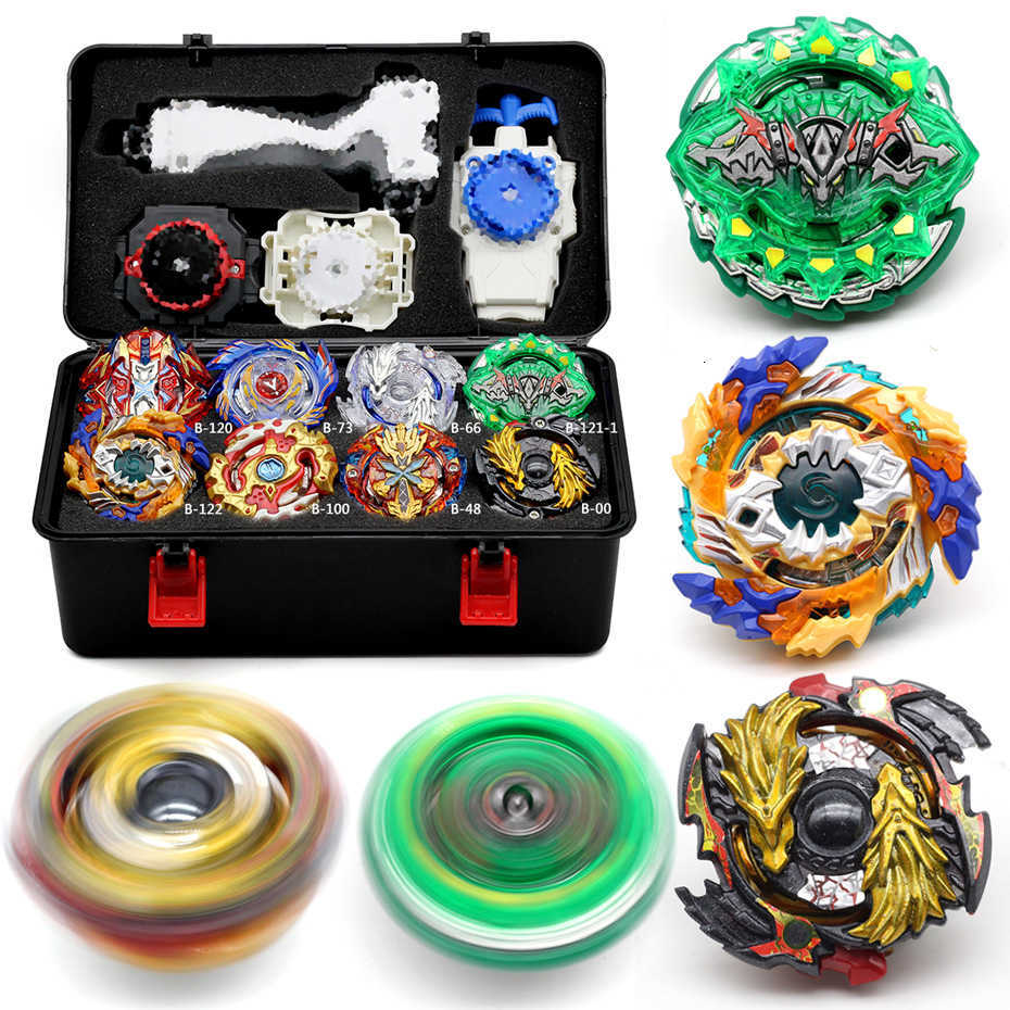 

TAKARA TOMY Combination Beyblade Burst Set Toys Beyblades Arena Bayblade Metal Fusion 4D with Launcher Toys X0528