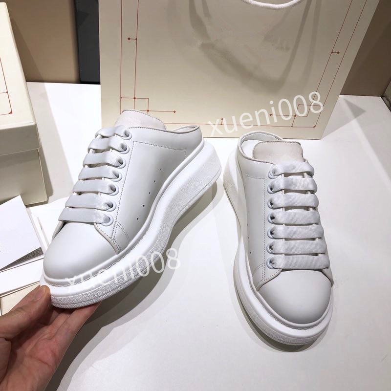 

2021 Fashion Casual Shoes 35-41 Women Men White Sneakers Mens Daily Lifestyle Skateboarding Shoe Trendy Platform Walking Trainers Black Chaussure xrx190626, Choose the color
