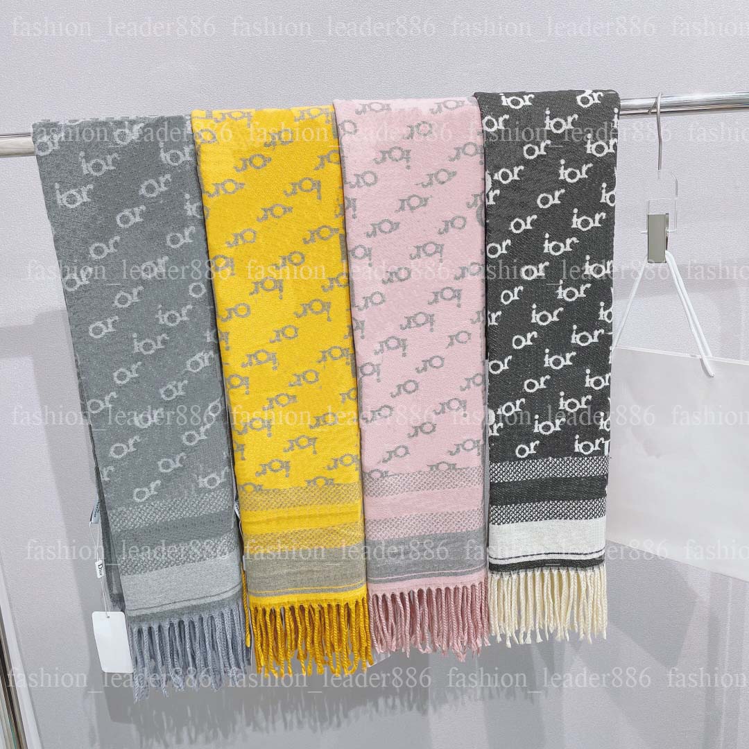 

Designer Scarf Letter Scarves for Man Woman Fashion Shawl 180*65cm Long Neck 4 Color Top Quality