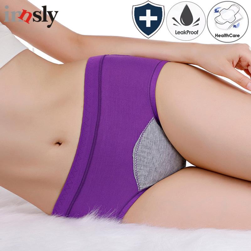 

Women's Panties Period Women Menstrual Underwear Modal Female Lengthen Physiological Leakproof Incontinence Briefs Wholesale, Black