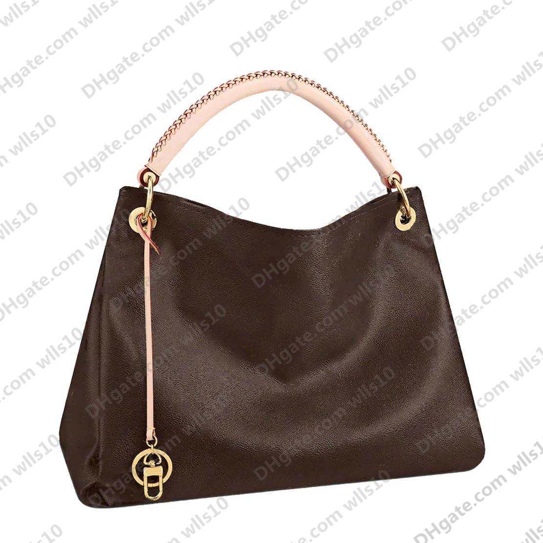 

Purse women handbags Shoulder Bags Clutch Fashion Genuine Leather Totes Large shopping bag woman LB102 Designer handbag Purses, Brown grid lb102-1