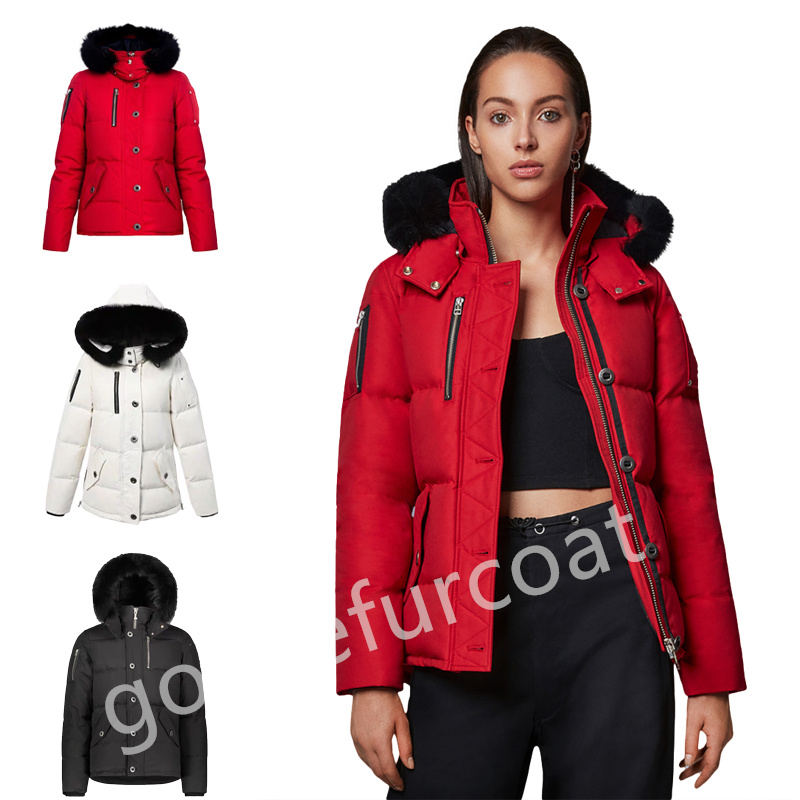 

Winter Down Jacket top quality WomenPuffer Jackets big real wolf fur Hooded Thick warm parka doudoune Homme Outdoor coats coat upscale fashion casual, As pic