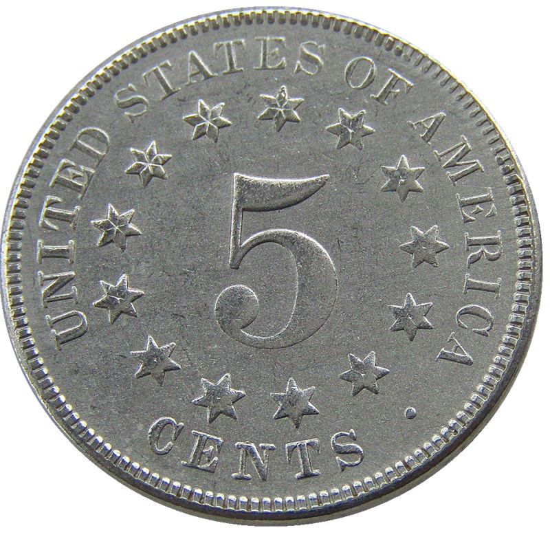 

US 1866-1870 Shield Nickel Five Cents Copy Decorative Coin home decoration accessories