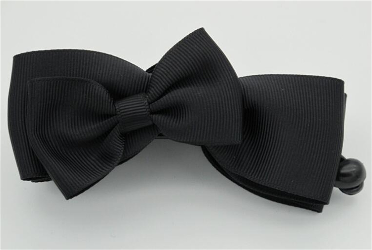 

124 Wholesale high quality new women's wild candy color large hair clips fashion ponytail hairpin, Black;brown