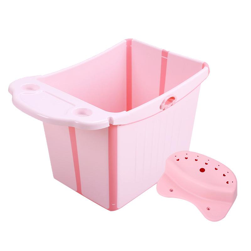 

Bathing Tubs & Seats Children's Bath Supplies Baby Barrel Folding Tub Born Child