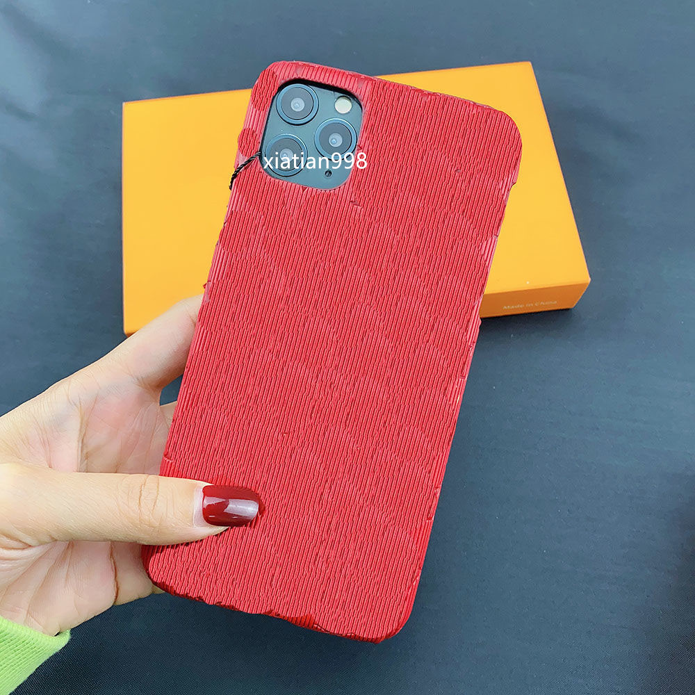 

Fashionable mobile phone case with gift box X mobile phone protective cover for iPhone 11 12 PROMAX leather XS MAX drop resistant 7P XR free