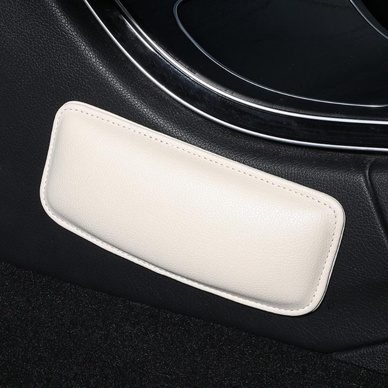 

Seat Cushions Car Van Covers Protectors Center Console Leather Knee Pad Cushion Protector Cover Auto Interior Accessory