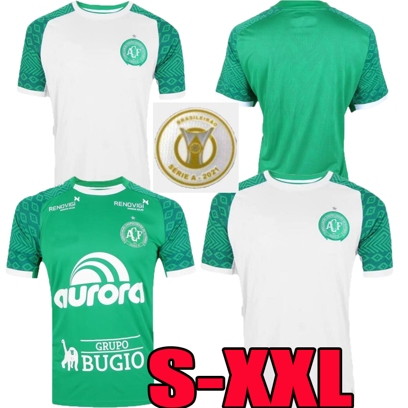 

2021 2022 home AssociaÃ§Ã£o Chapecoense de Futebol Soccer Jerseys 21 22 Men green White shirts customized Football uniforms 928, Black;yellow