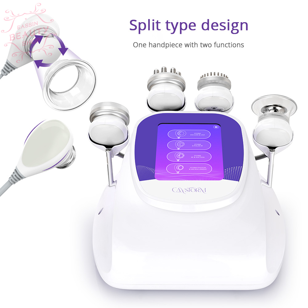 

Ultrasonic 40k Vacuum RF Cavitation Slimming Skin Tightening Care Lifting