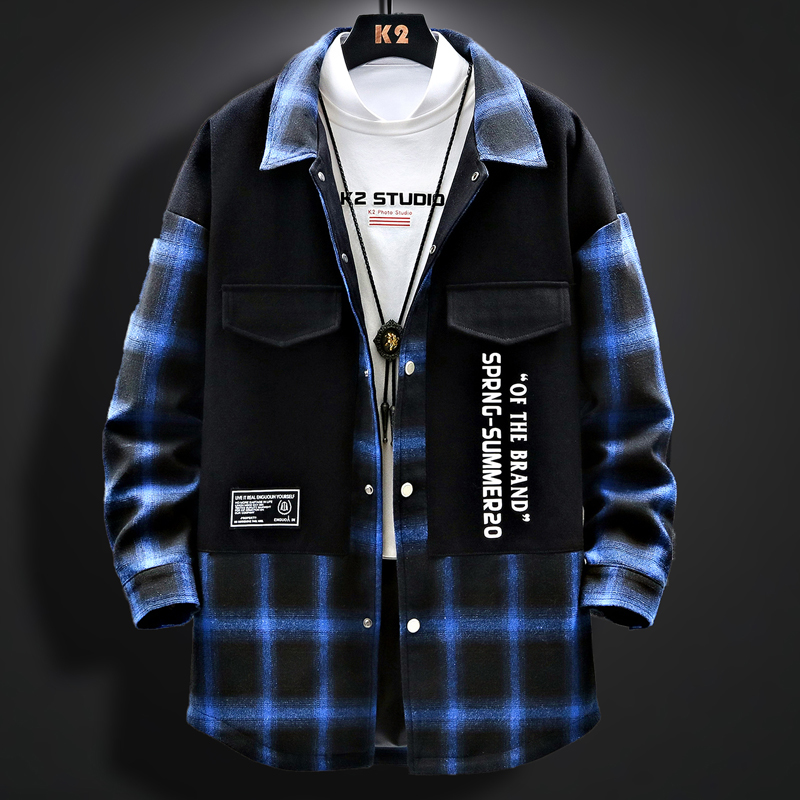 

2021 Spring Autumn New Male Korean Version Fashion Handsome Casual Jacket Waterproof Youth Mens Sportswear Coat Outwear Uzu2, Blue