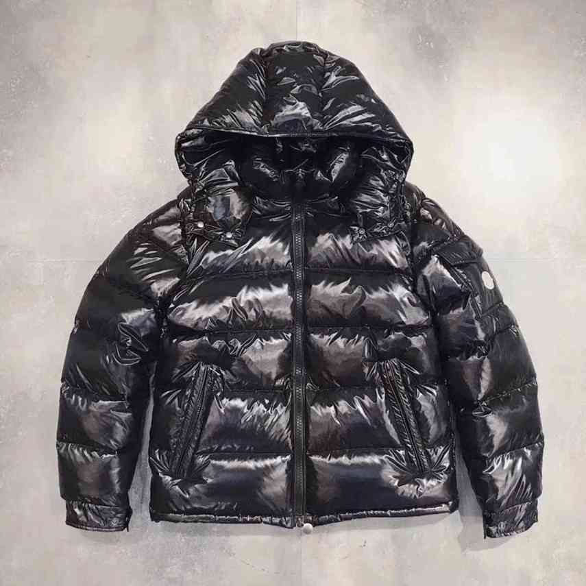

Digner Luxury Monclair Classic Winter Men ets Women Down Fashion Hat Pattern Print Coats Outdoor Warm Casual Coat Outwear Parkas, Black