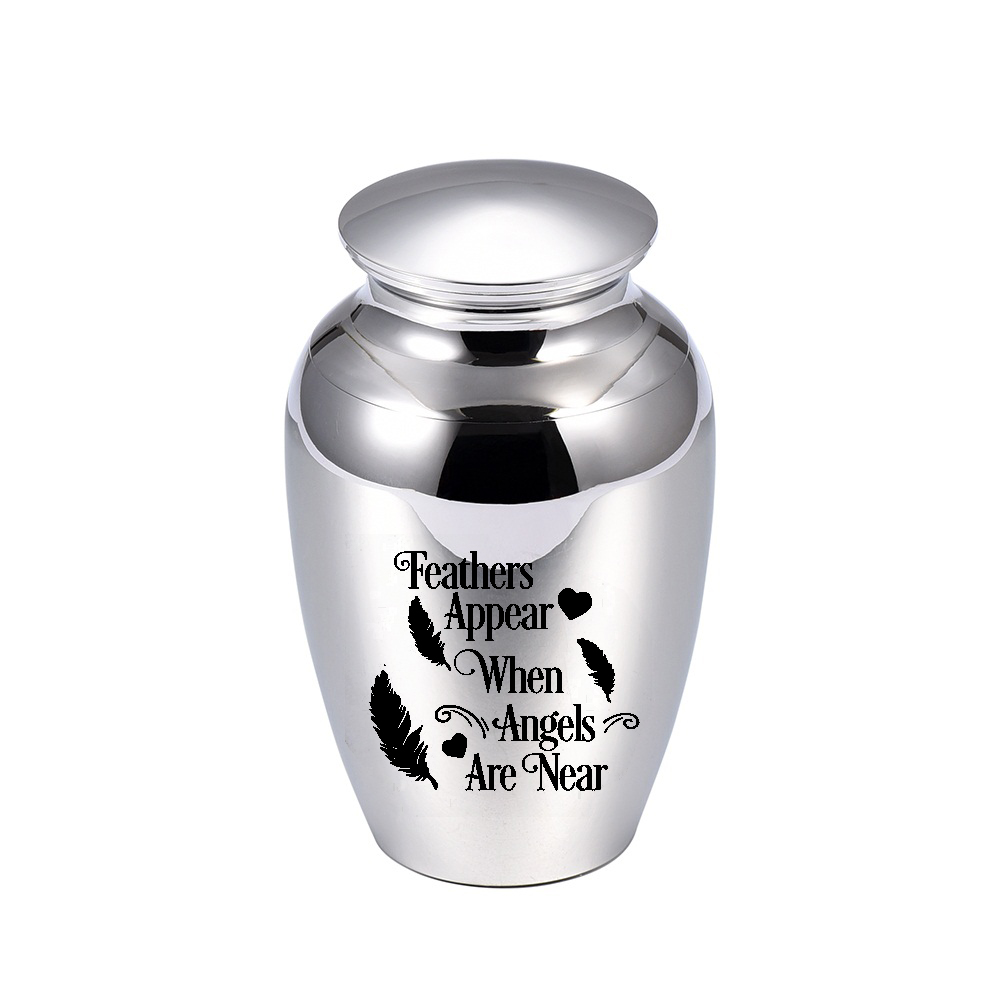 

Aluminum Alloy Cremated Lock Metal Urn Pendant To Commemorate The Deceased Relative Small Ashes Souvenir