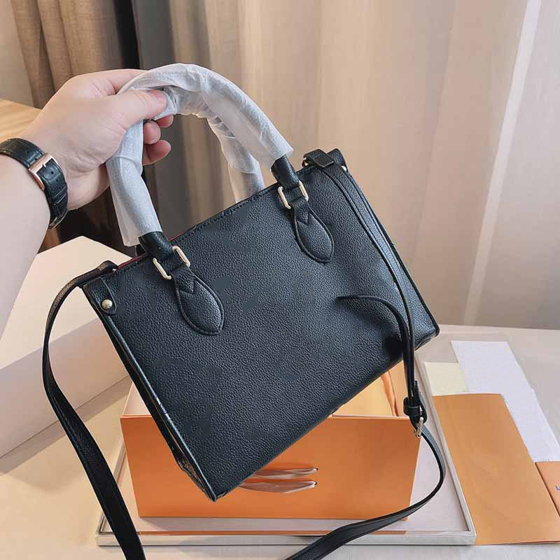 

Handbag Women Luxurys Designers Bags 2021 Crossbody Bag Small Tote Embossed Grain Cowhide Fashion Letter Microfiber Lining Zip Inside Pocket, No bags;make up the difference