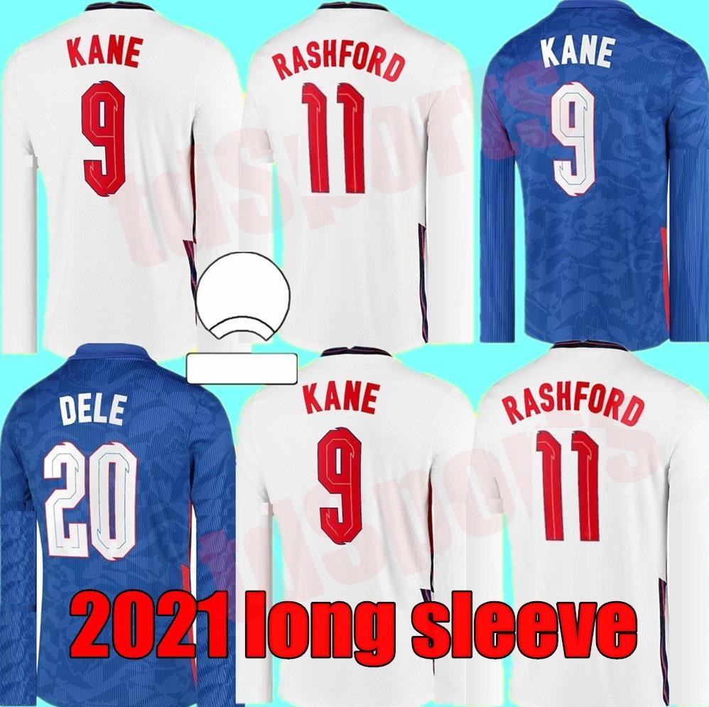 

2021 Euro cup national team Long sleeve DELE ALLI soccer jerseys KANE RASHFORD VARDY BARKLEY STERLING EnGlAnD STURRIDGE SANCHO jersey Adult Men football shirt, Home