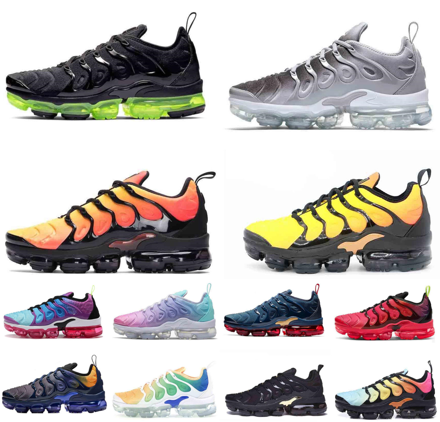 

Tones fashion bleached women men blue Chaussures white triple Neon Hyper outdoor black TN Plus trainers sport sneakers